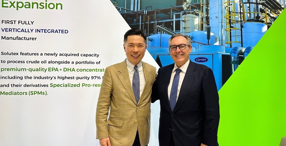 A new chapter for Nutrarex and Solutex was unfolded at Vitafoods Europe 2024